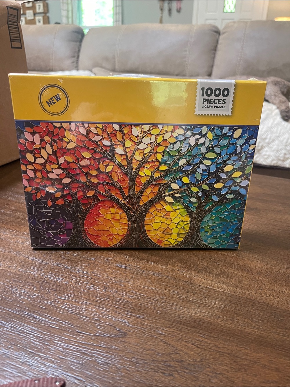 1000-Piece Vibrant Tree of Life Jigsaw Puzzle